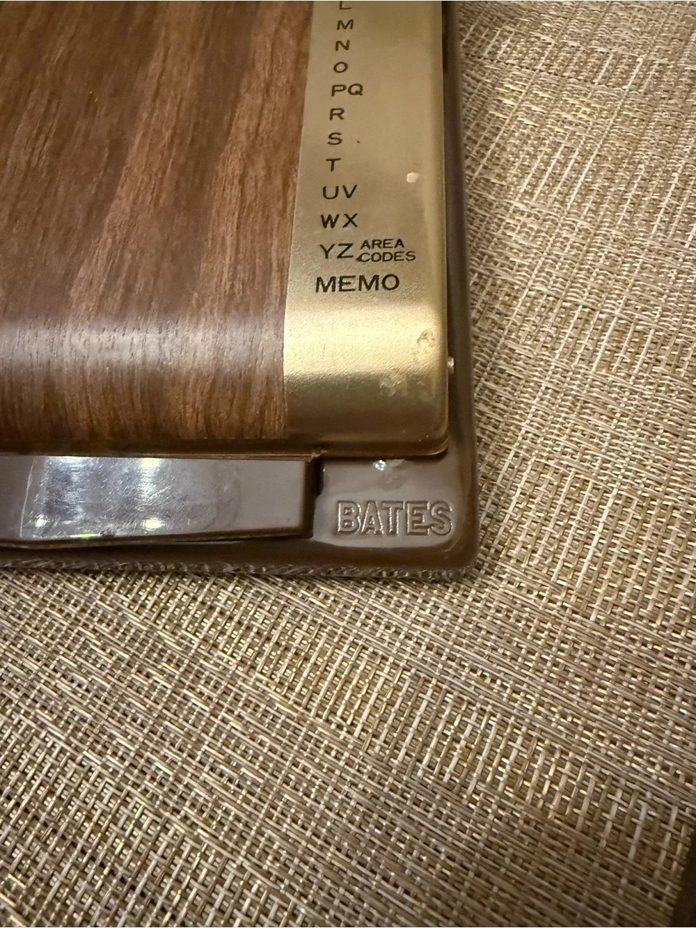 Vintage Bates Address Organizer - never used